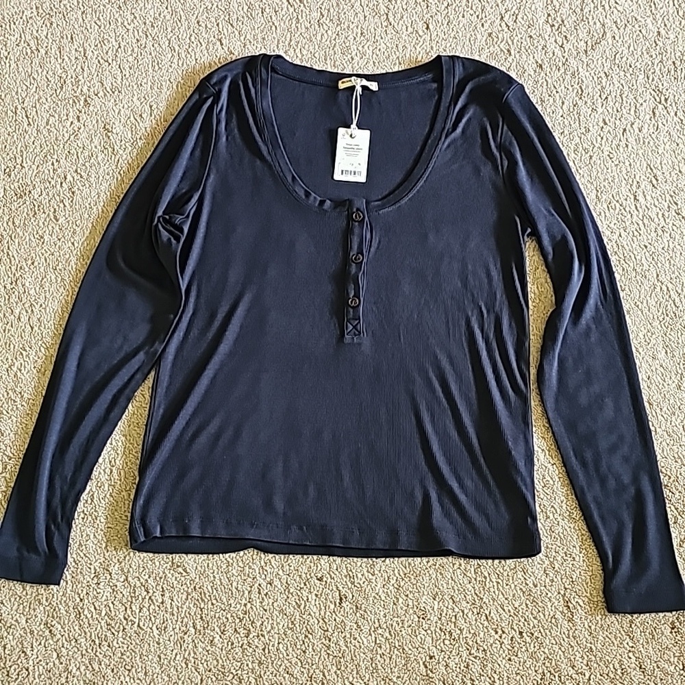Marine Layer Lexi Rib Top